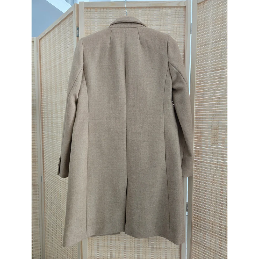 J. Crew Regent Wool Blend Coat In Camel - Picture 6 of 7